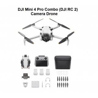 DJI Mini 4 Pro Combo (DJI RC 2) - Camera Drone